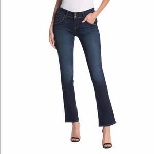 HUDSON Women's Beth Midrise Crop Baby Boot Denim Jeans
